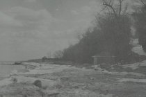 Looking south along central beach